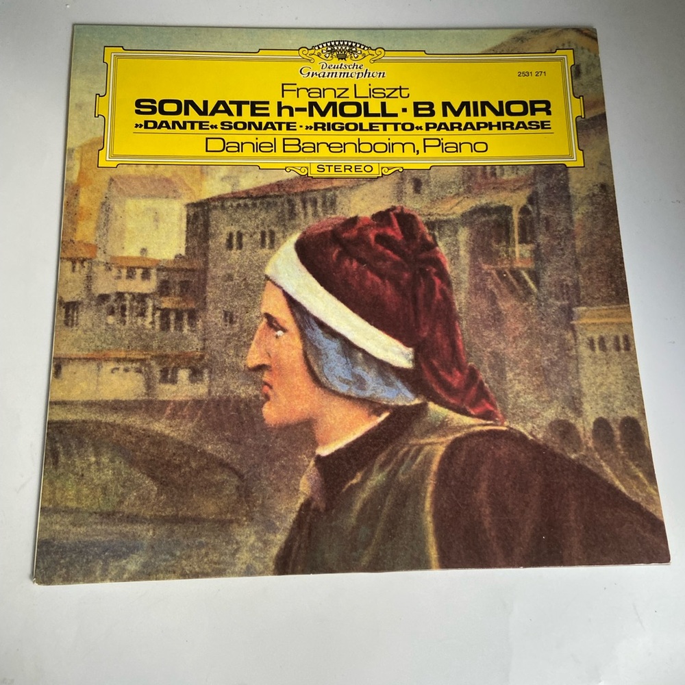 Franz Liszt Deutsche Grammophon Vinyl Record